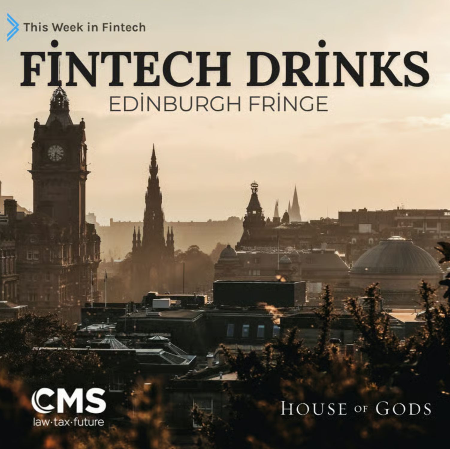 Fintech Drinks - Event Banner